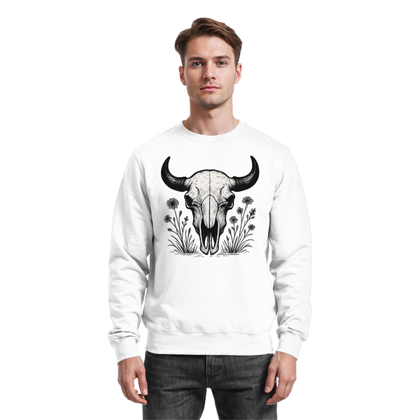 Bison Skull Sweatshirt