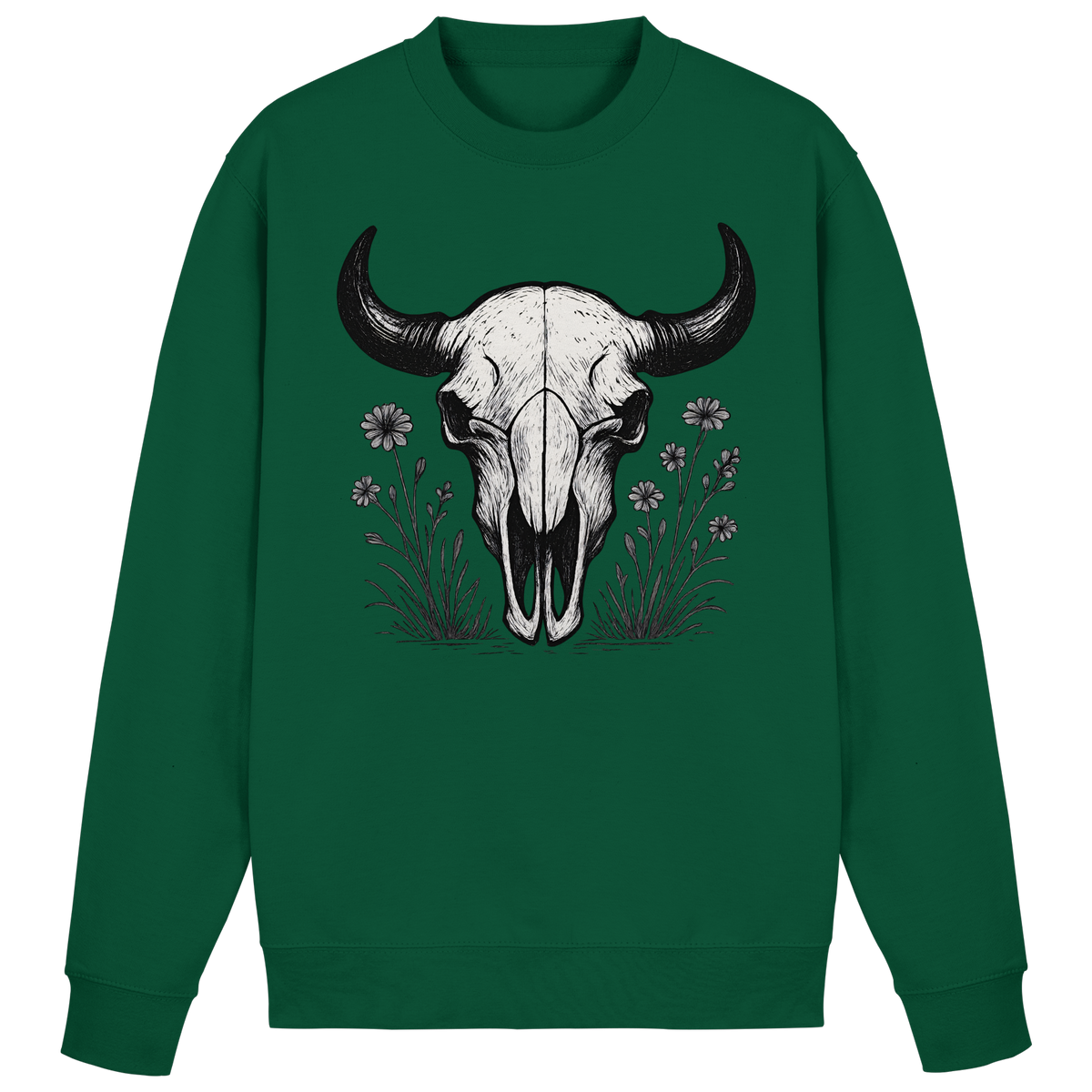 Bison Skull Sweatshirt