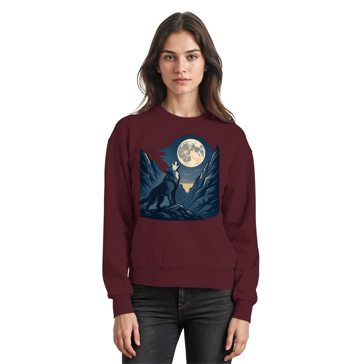 Silver Howl - Basic Sweatshirt