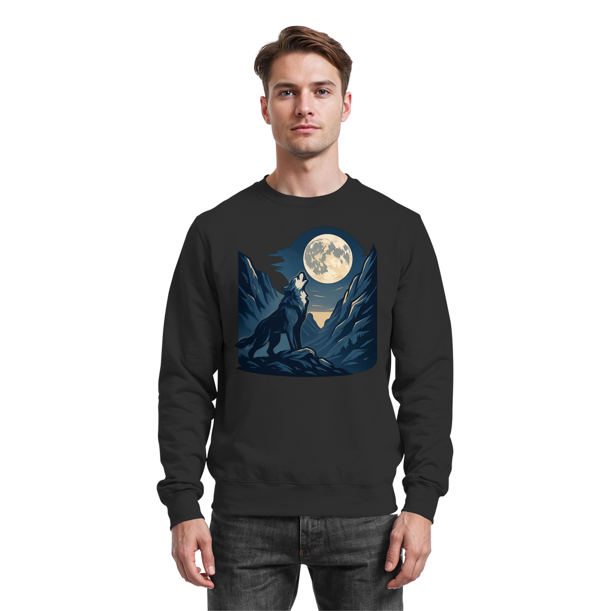 Silver Howl - Basic Sweatshirt