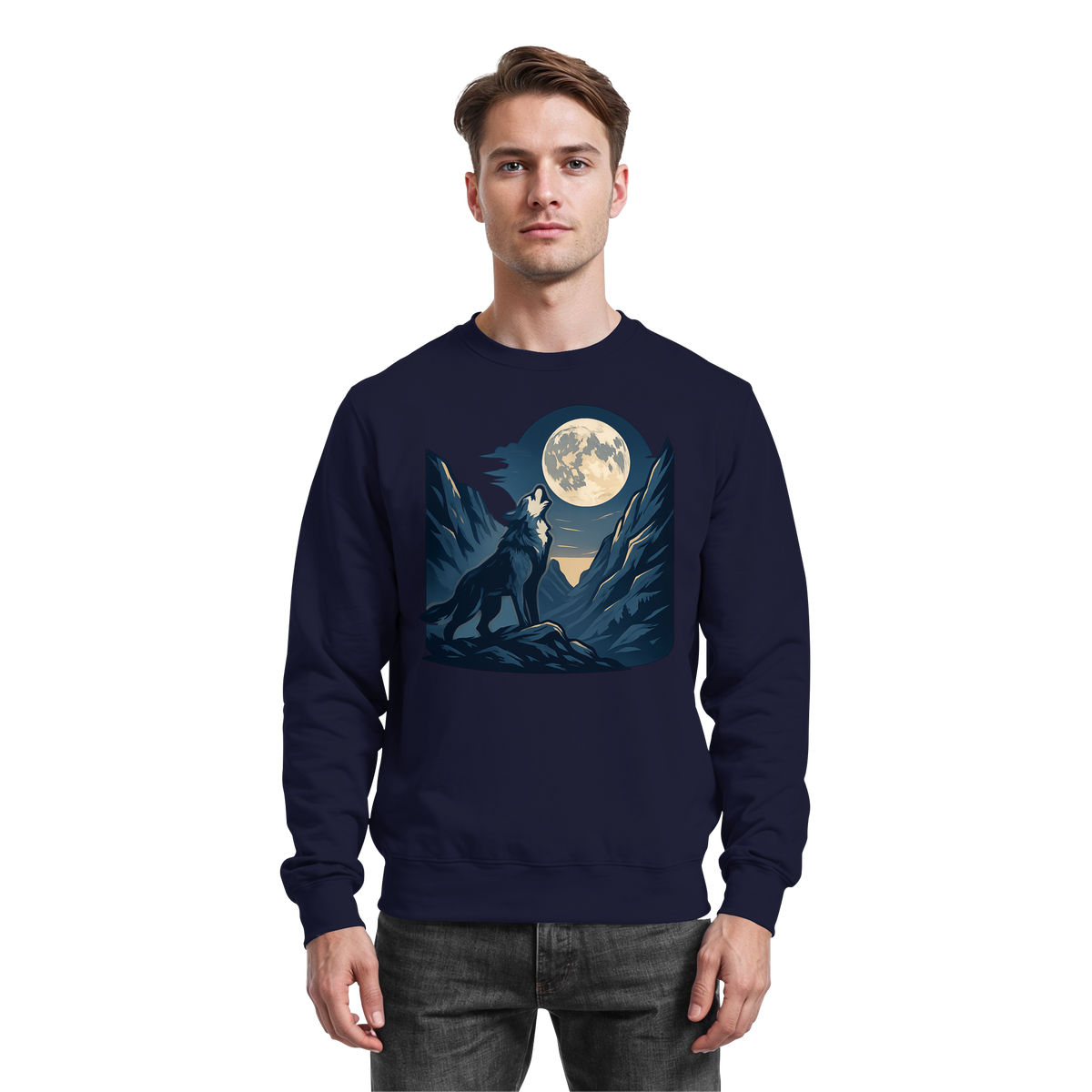 Silver Howl - Basic Sweatshirt