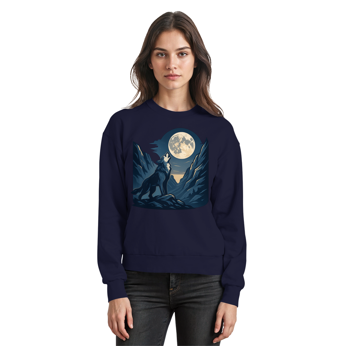 Silver Howl - Basic Sweatshirt