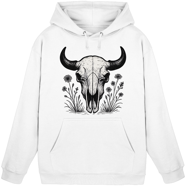 Bison Skull Hoodie