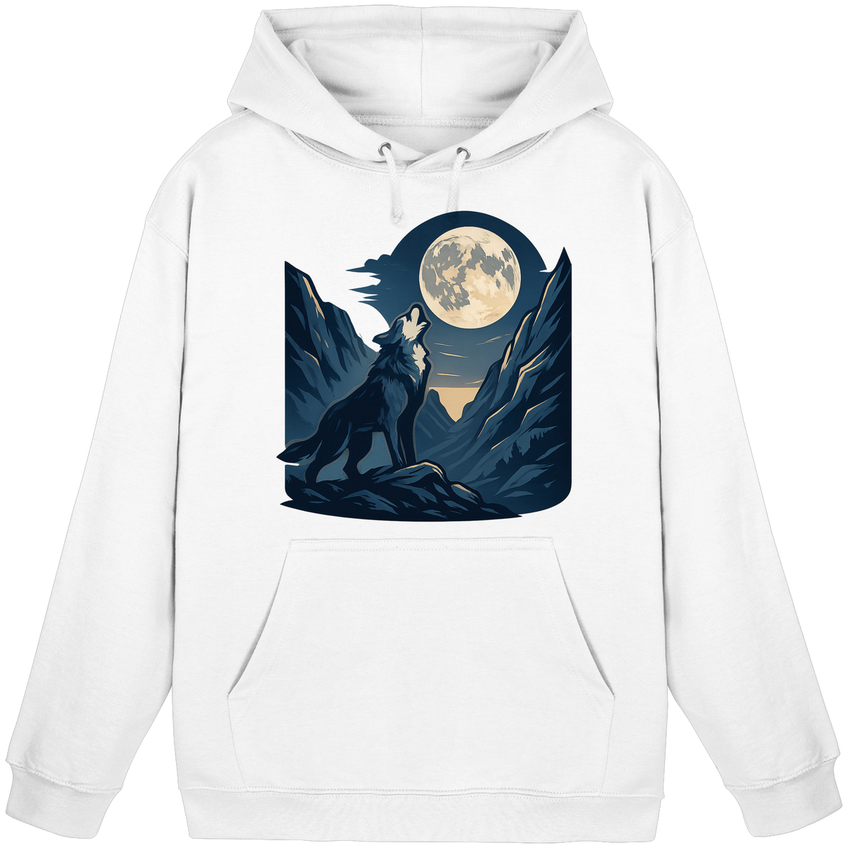 Silver Howl - Basic Unisex Hoodie
