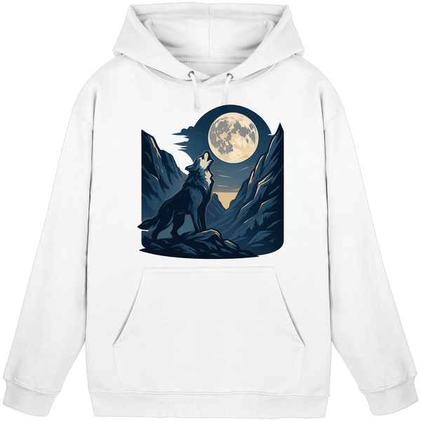 Silver Howl - Basic Unisex Hoodie