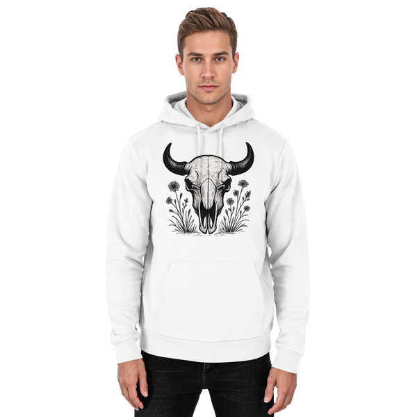 Bison Skull Hoodie