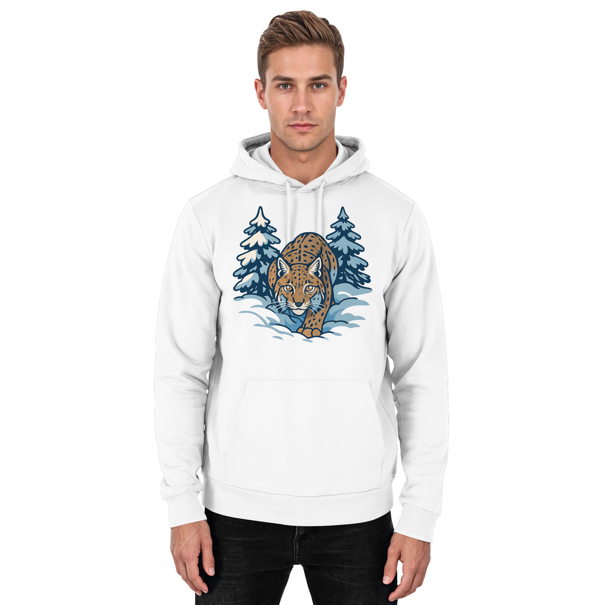 Snow Lynx Hoodie