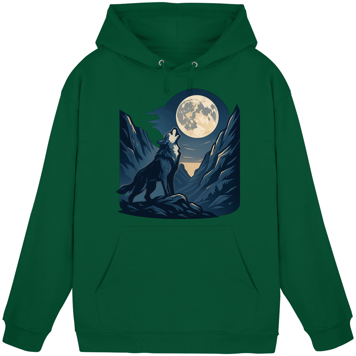 Silver Howl - Basic Unisex Hoodie