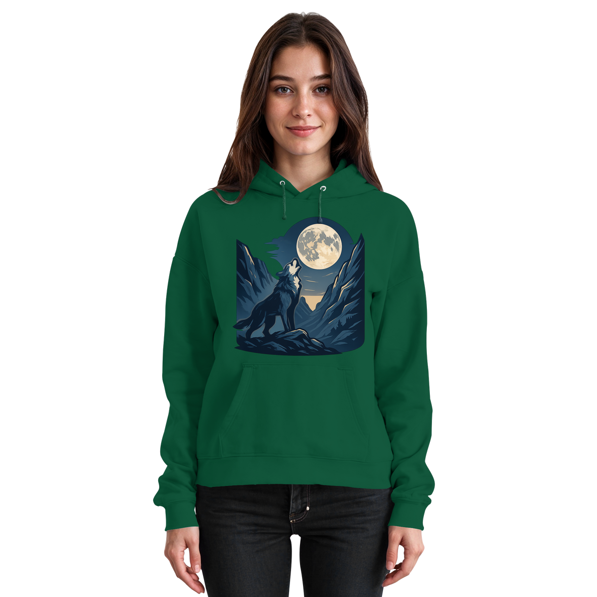 Silver Howl - Basic Unisex Hoodie