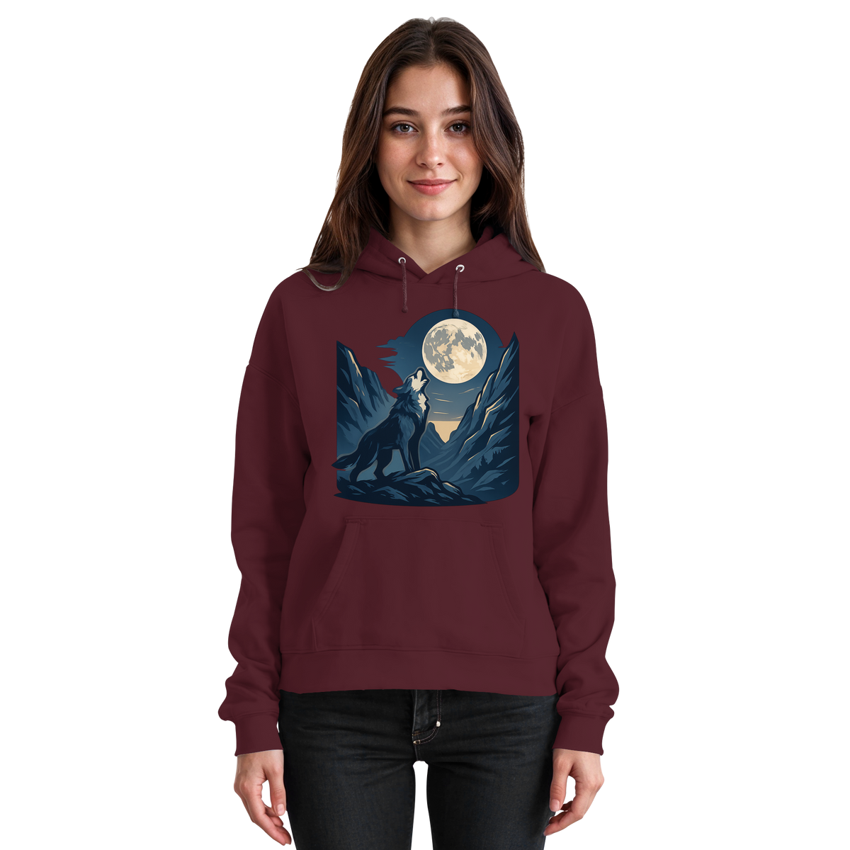 Silver Howl - Basic Unisex Hoodie