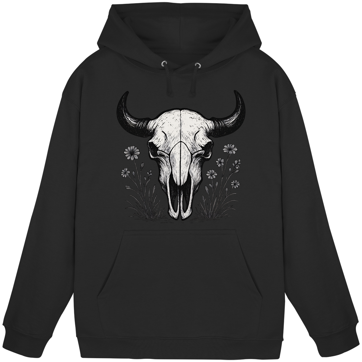 Bison Skull Hoodie