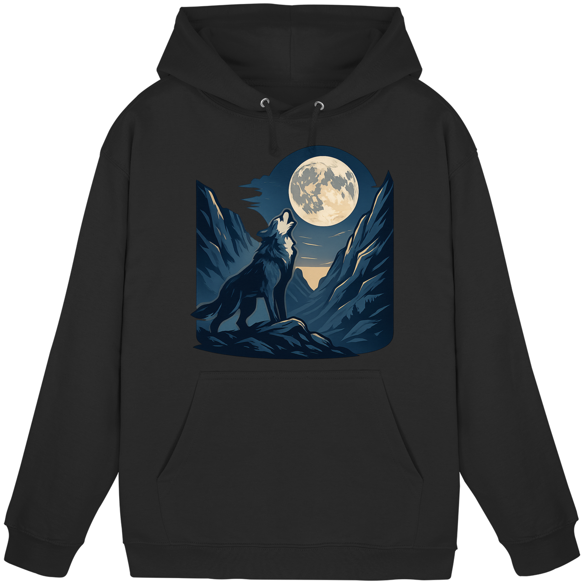Silver Howl - Basic Unisex Hoodie