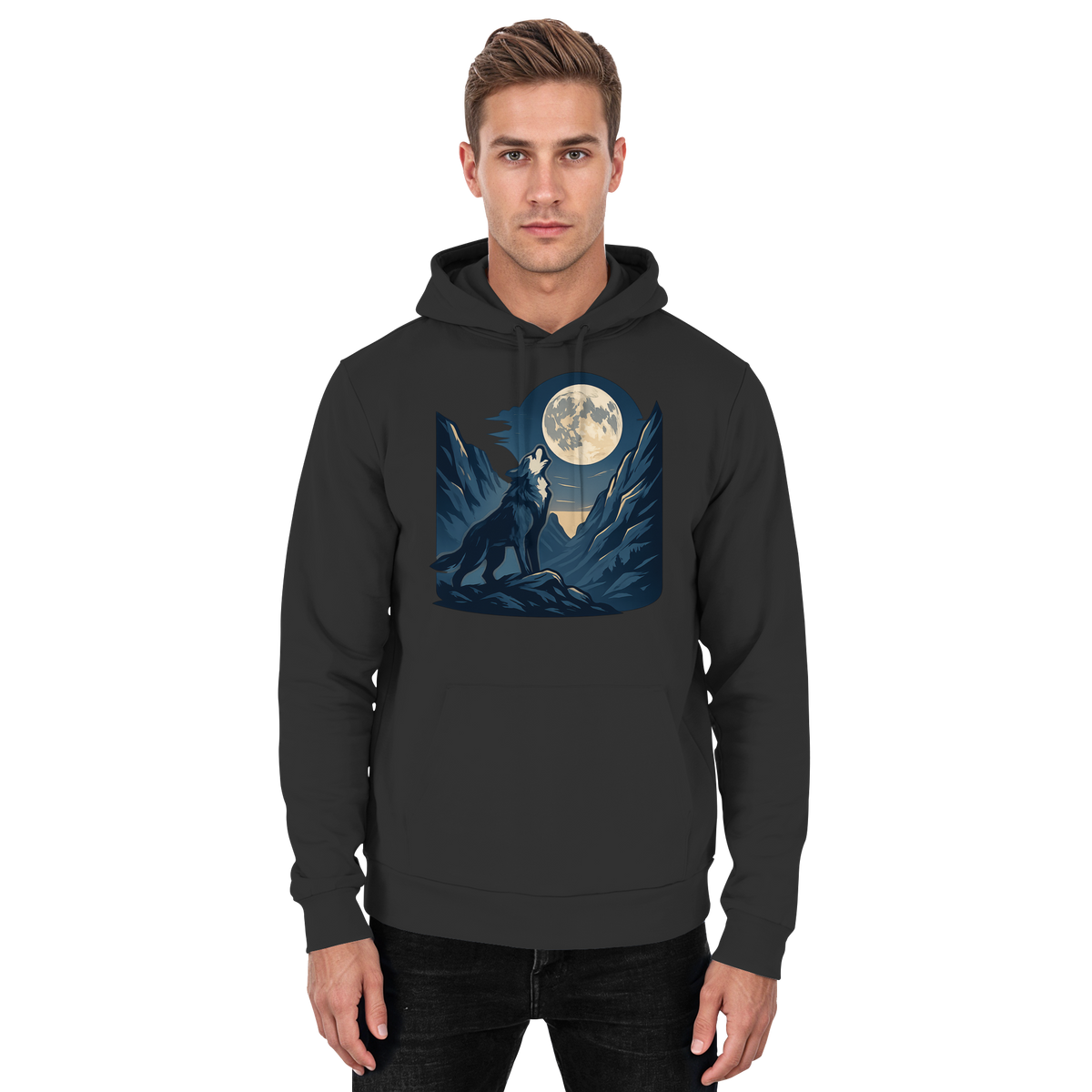 Silver Howl - Basic Unisex Hoodie