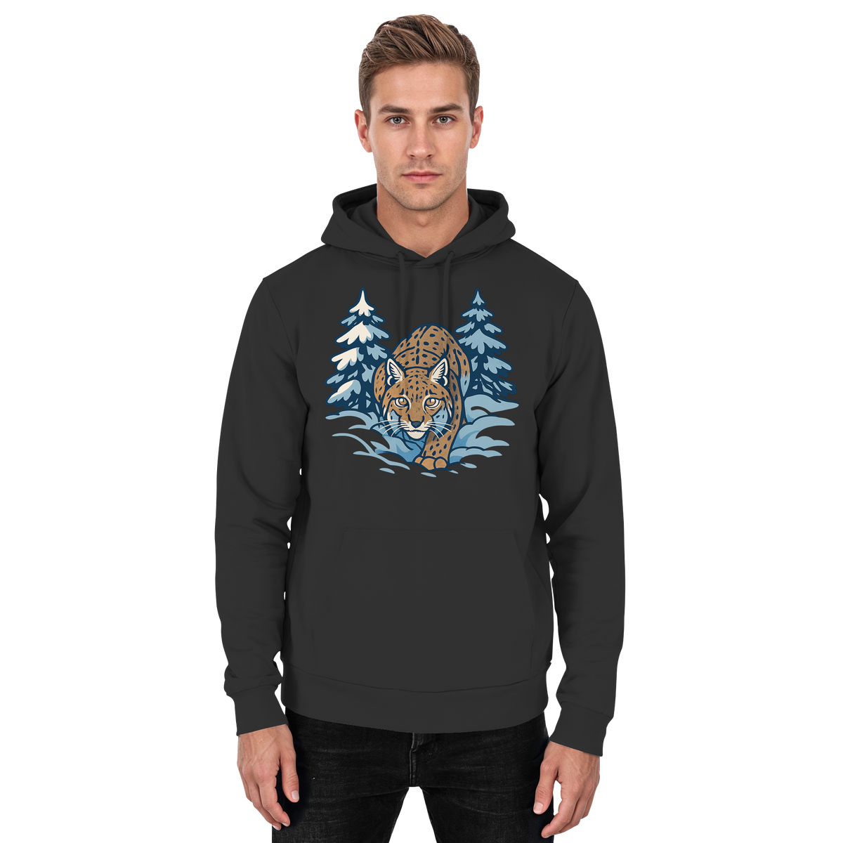 Snow Lynx Hoodie