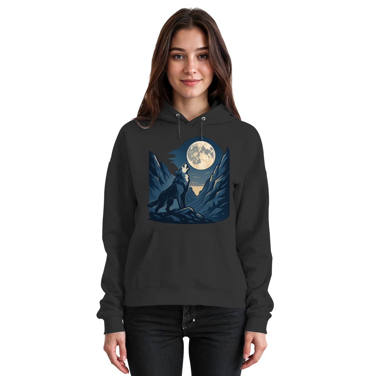 Silver Howl - Basic Unisex Hoodie