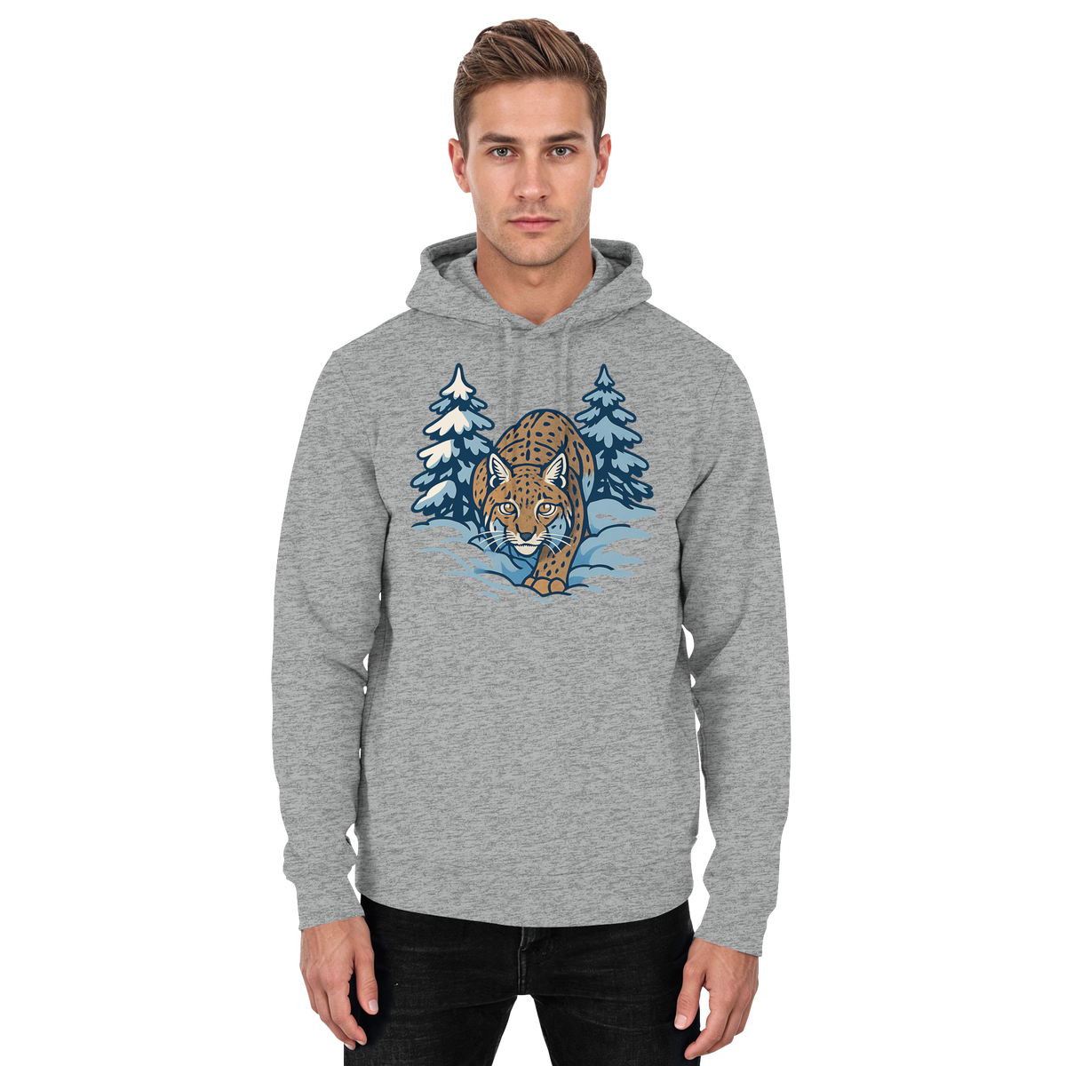 Snow Lynx Hoodie
