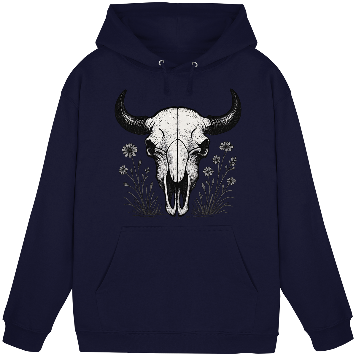 Bison Skull Hoodie
