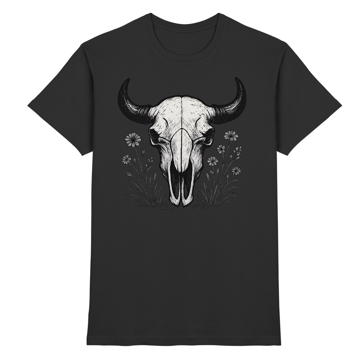 Bison Skull Shirt