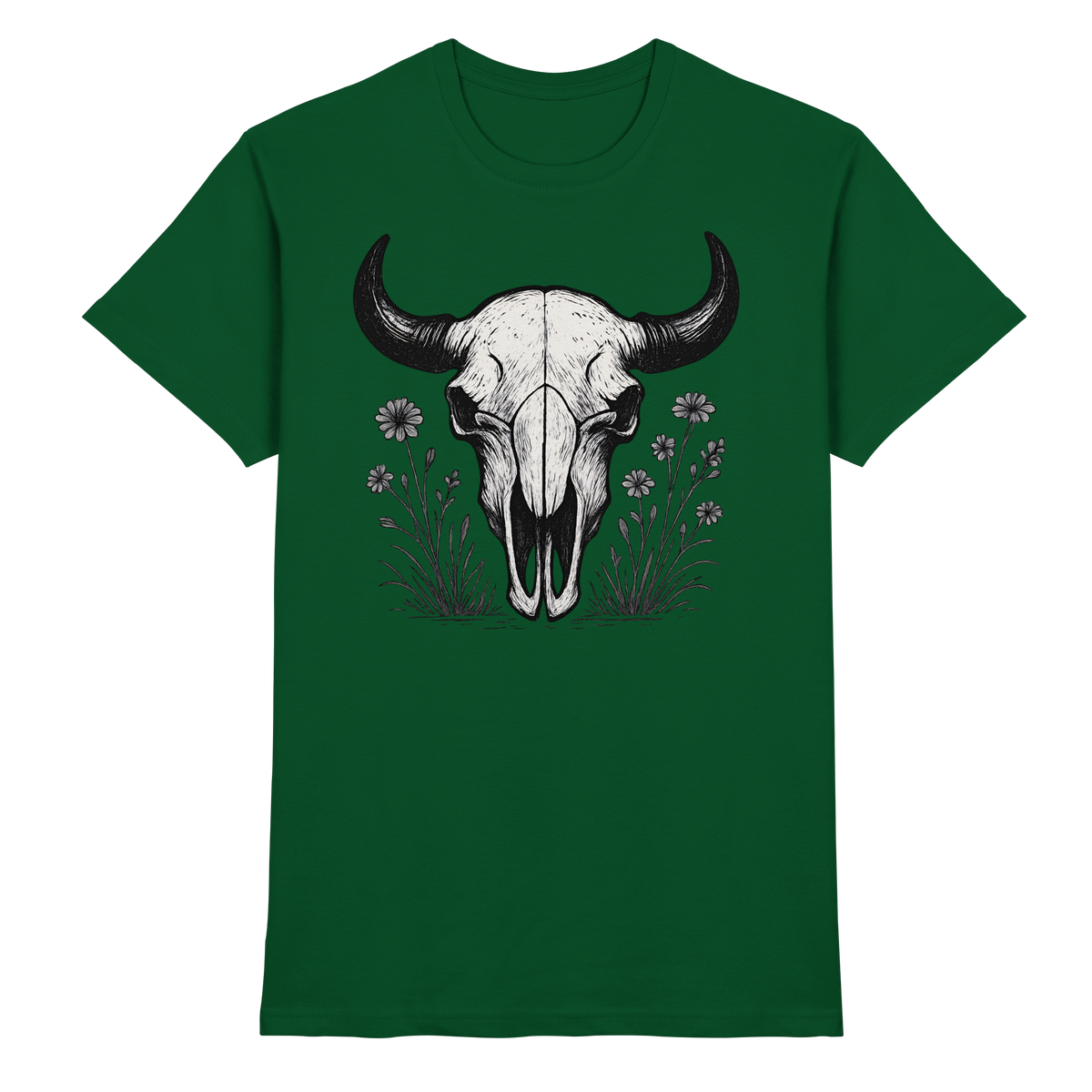 Bison Skull Shirt