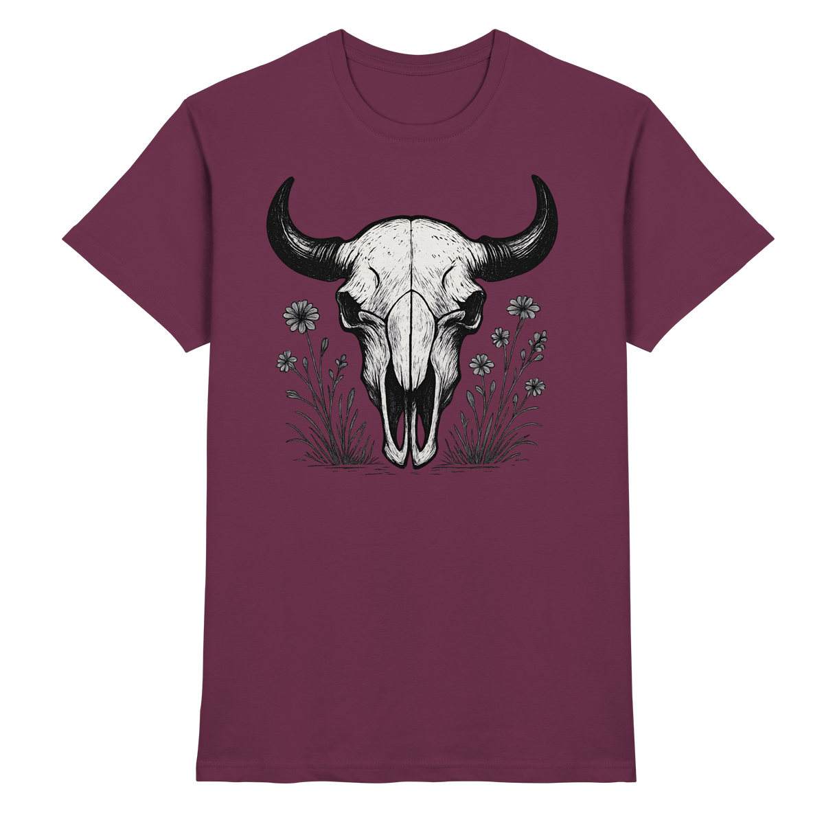 Bison Skull Shirt