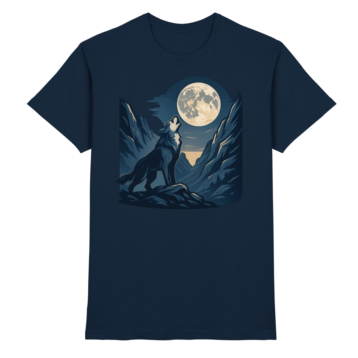 Silver Howl - Premium Shirt