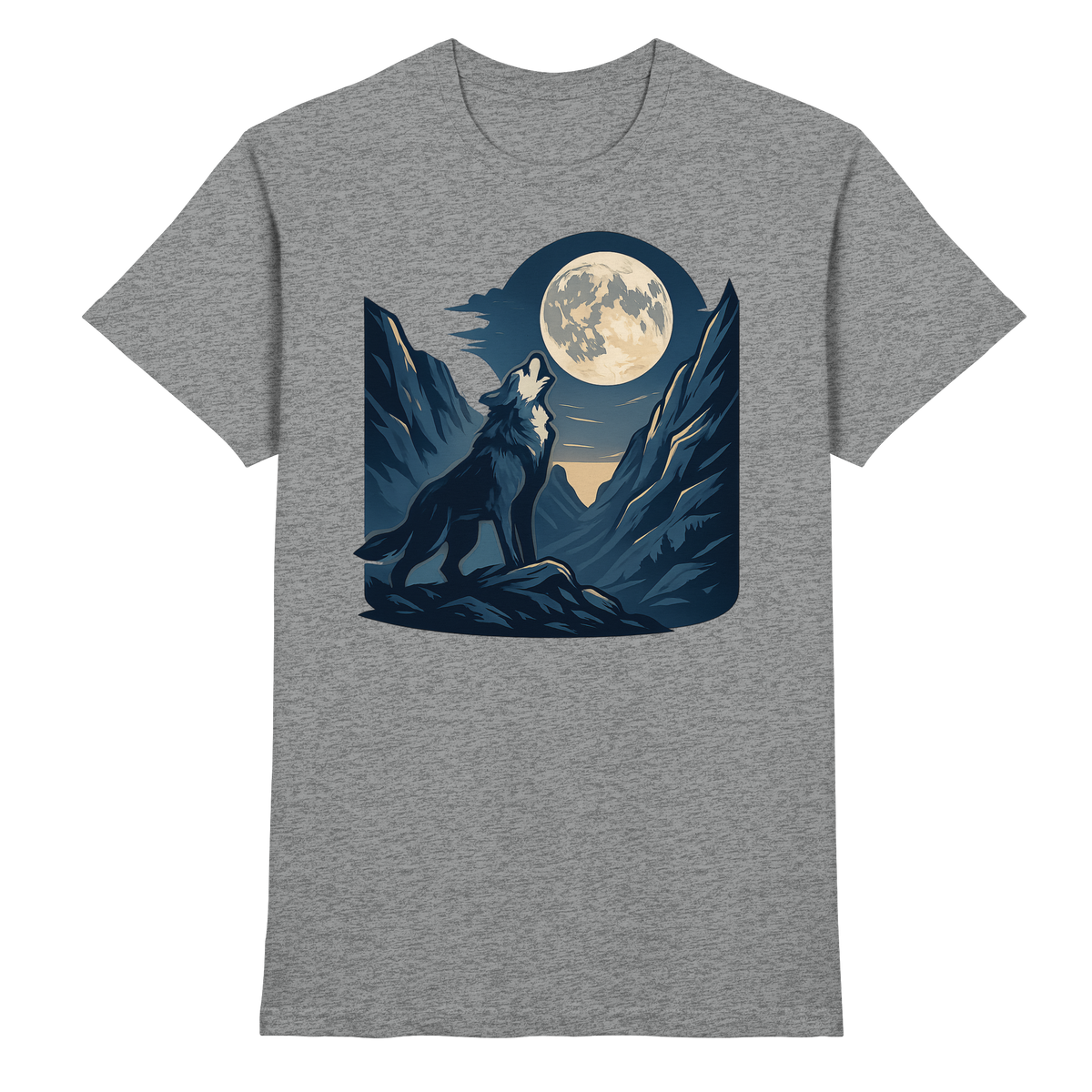 Silver Howl - Premium Shirt