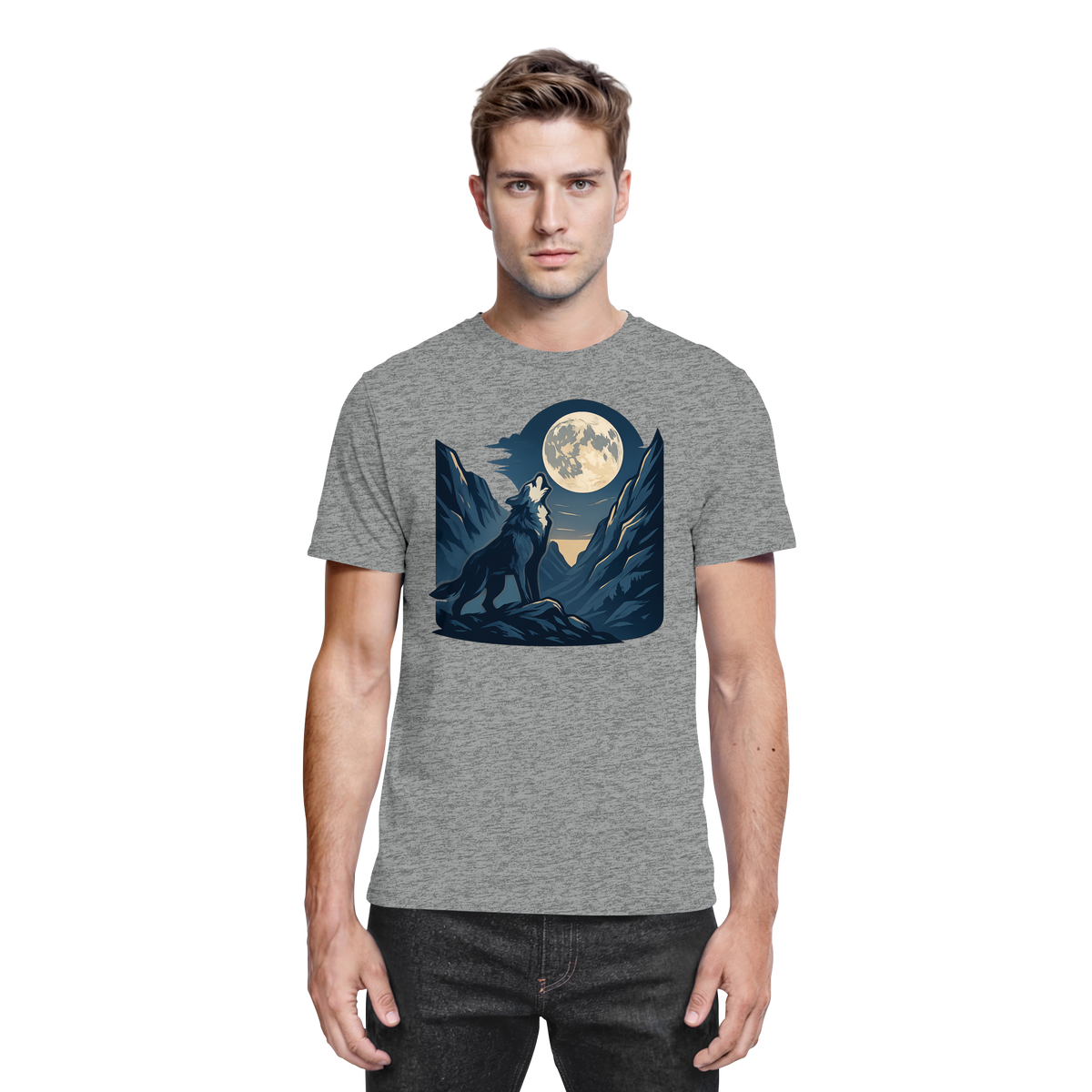 Silver Howl - Premium Shirt