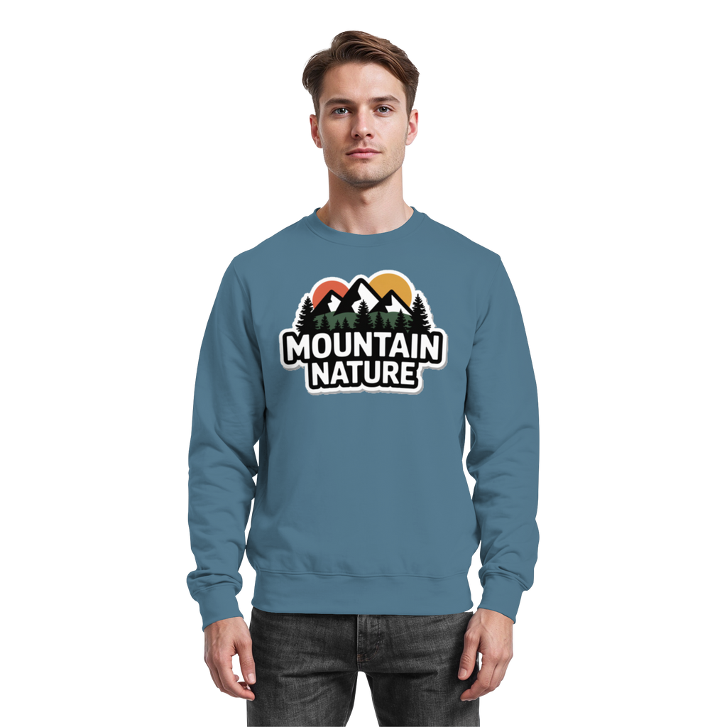 Mountain nature - Basic Sweatshirt - Arvenzo