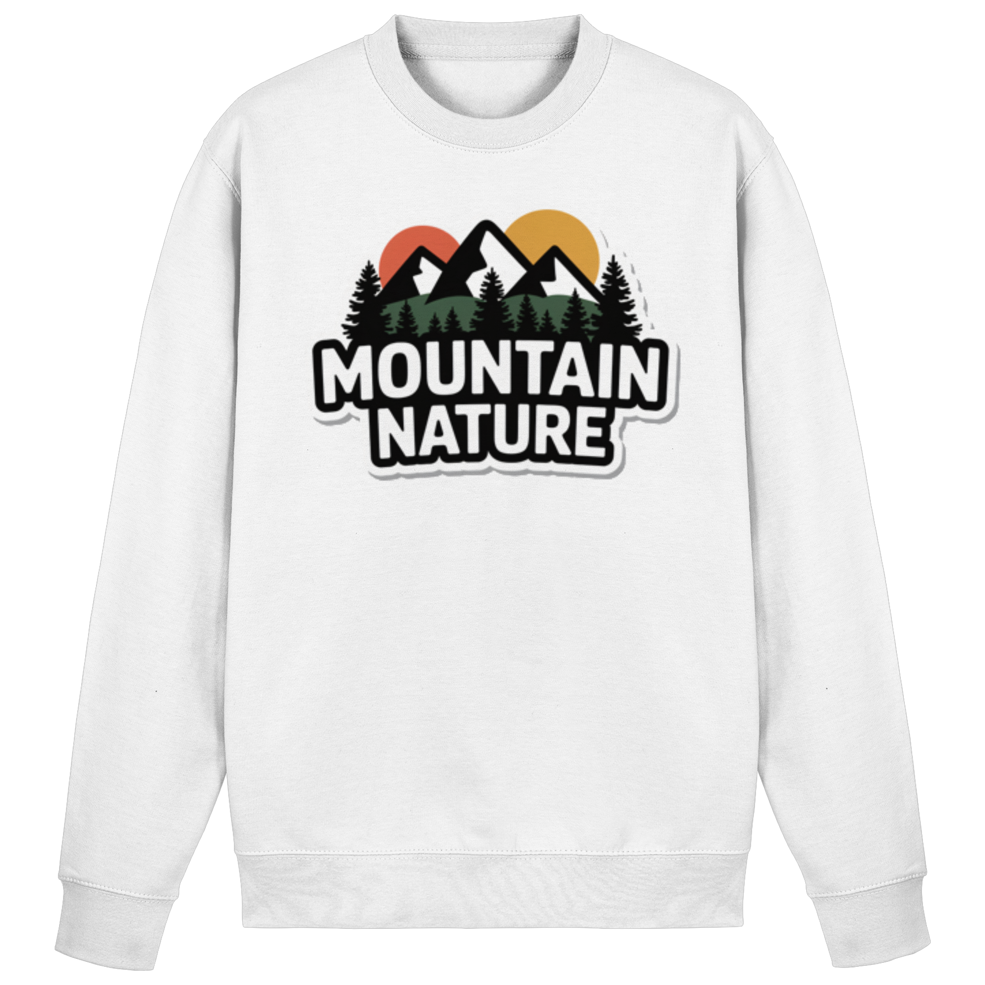 Mountain nature - Basic Sweatshirt - Arvenzo