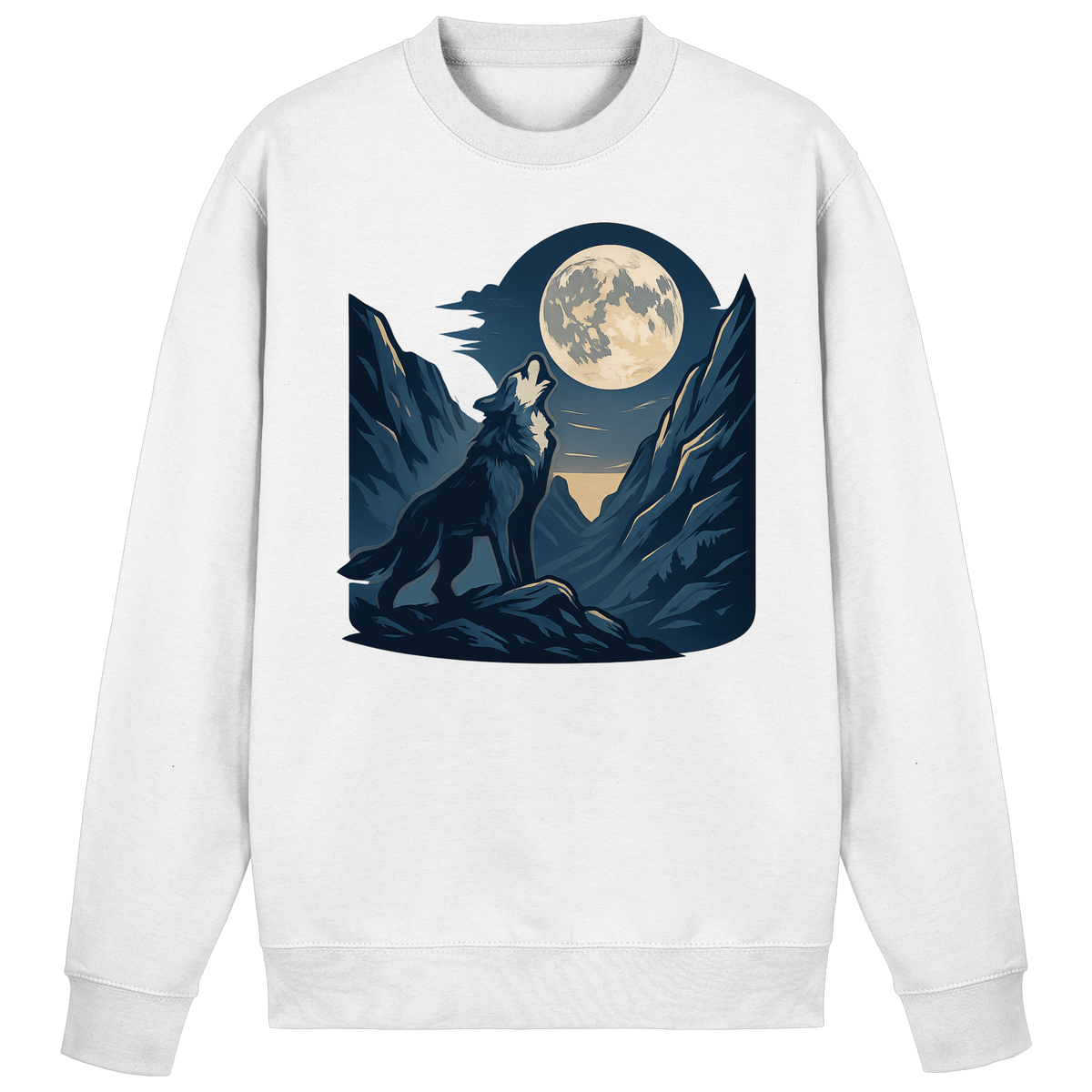 Silver Howl - Basic Sweatshirt