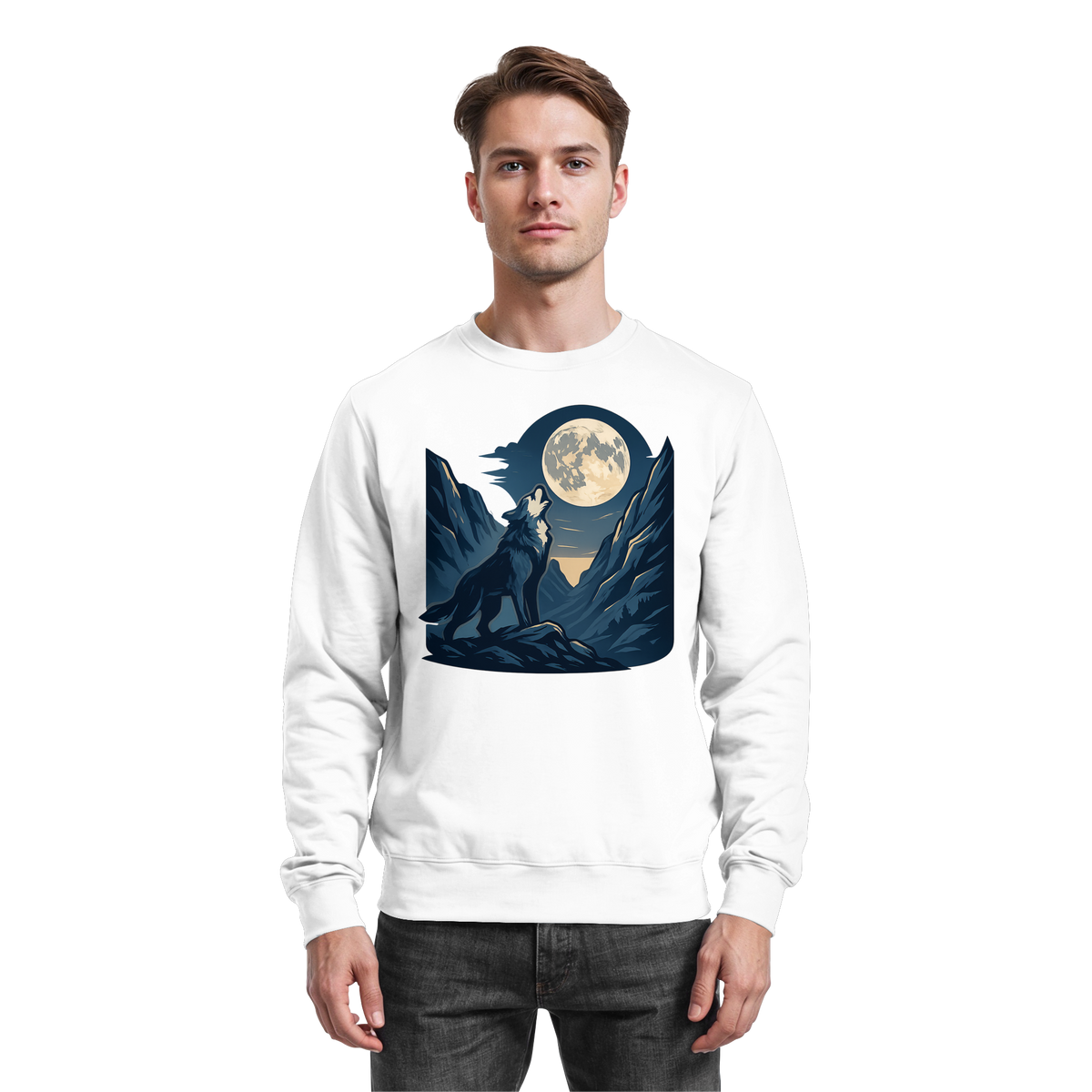 Silver Howl - Basic Sweatshirt