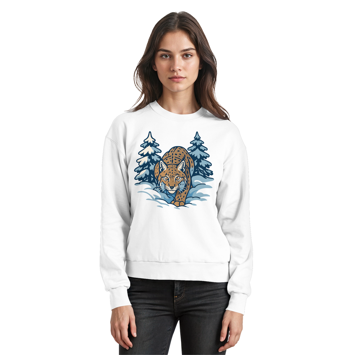 Snow Lynx Sweatshirt