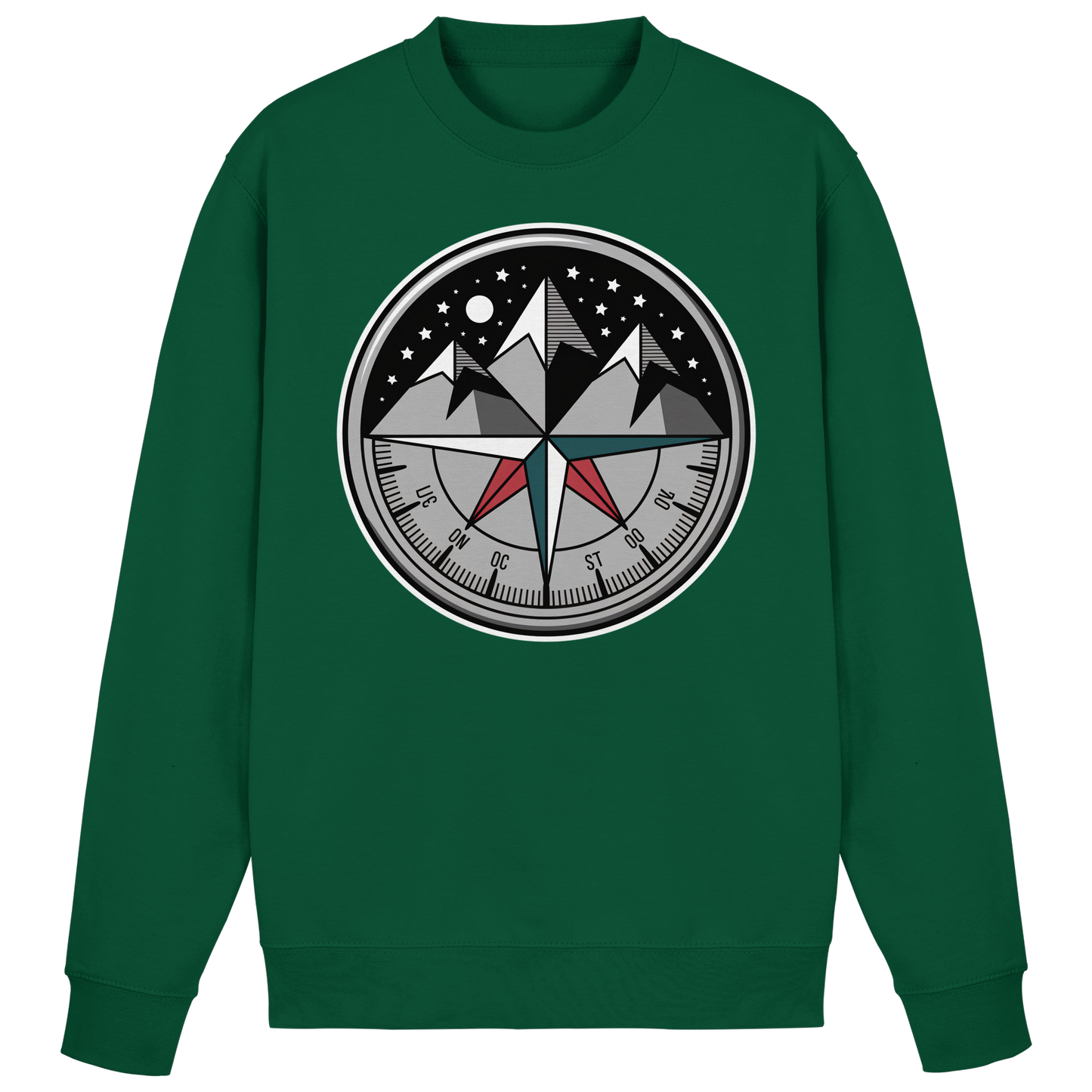 Starry compass  - Basic Sweatshirt - Arvenzo