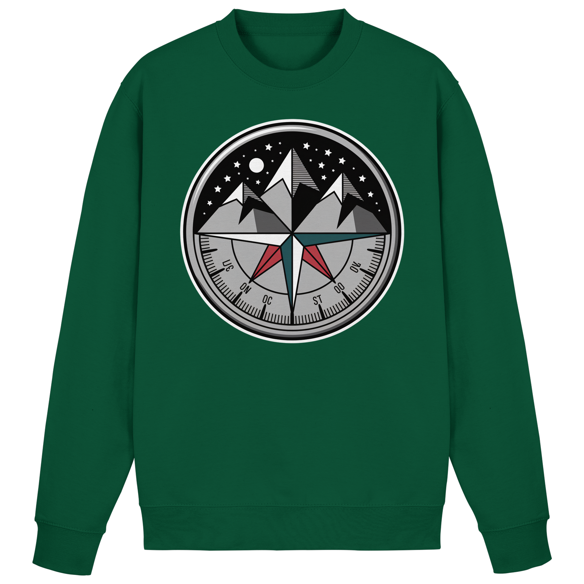Starry compass  - Basic Sweatshirt - Arvenzo