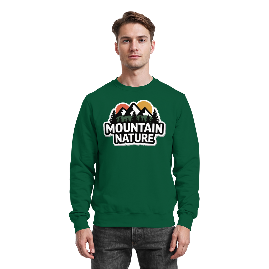 Mountain nature - Basic Sweatshirt - Arvenzo
