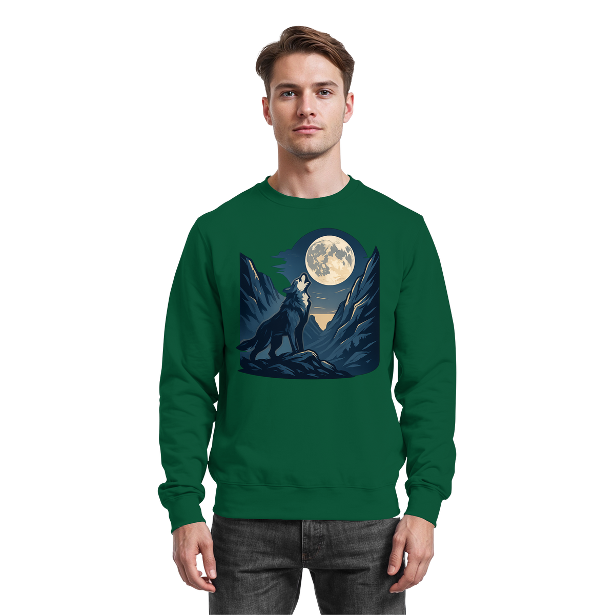 Silver Howl - Basic Sweatshirt