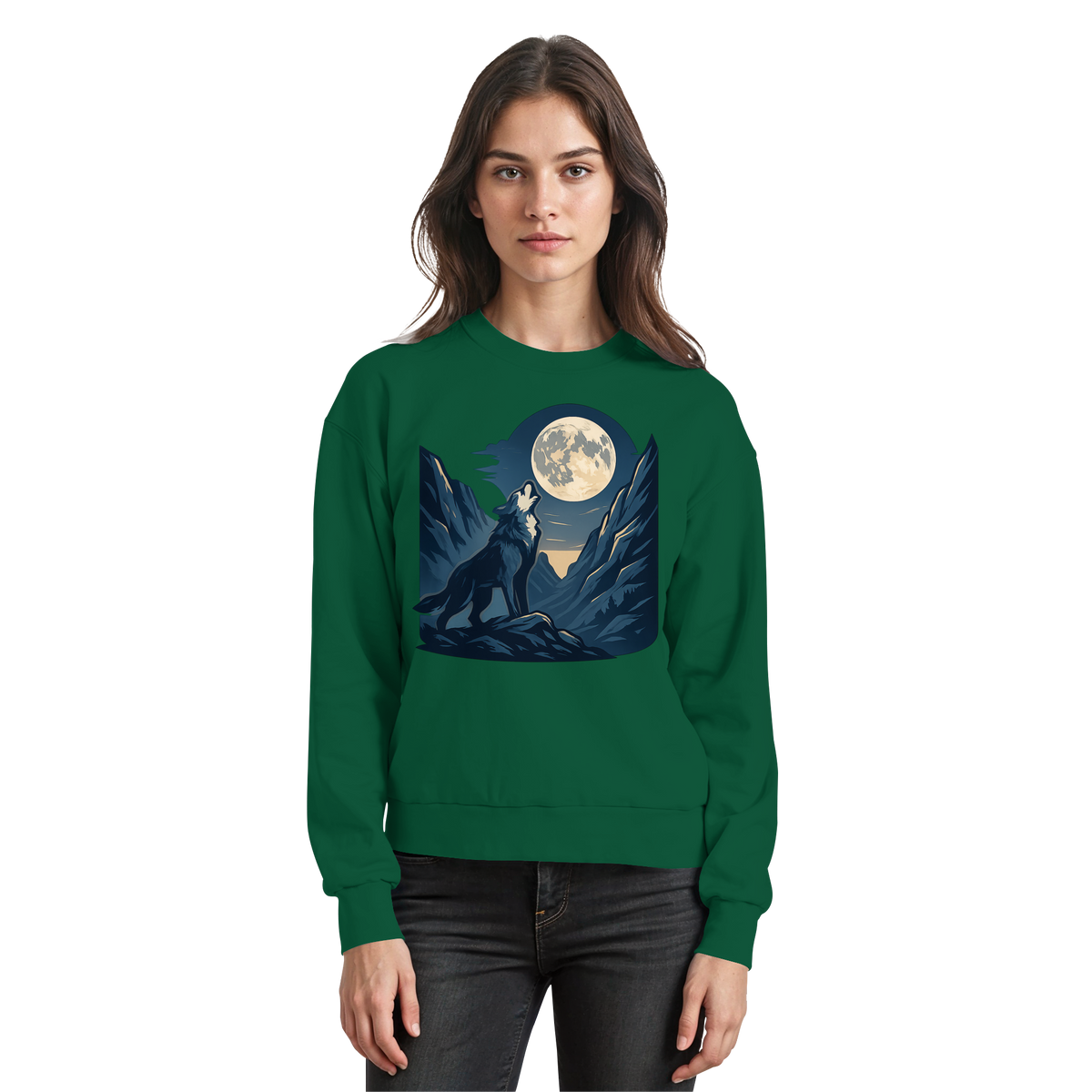 Silver Howl - Basic Sweatshirt