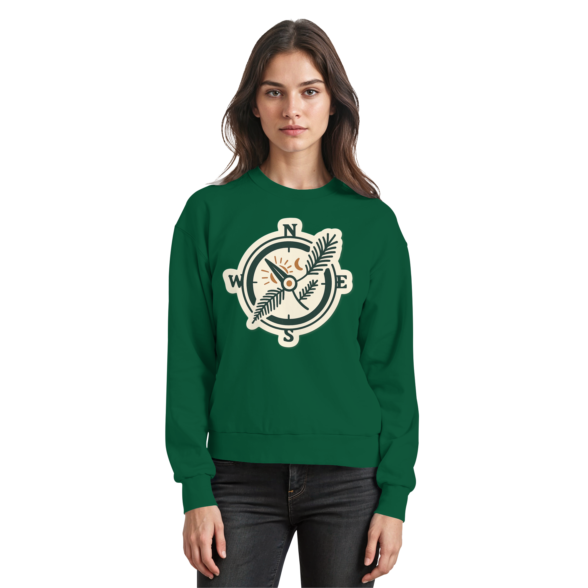 Natura Compass - Basic Sweatshirt - Arvenzo