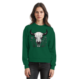 Bison Skull Sweatshirt