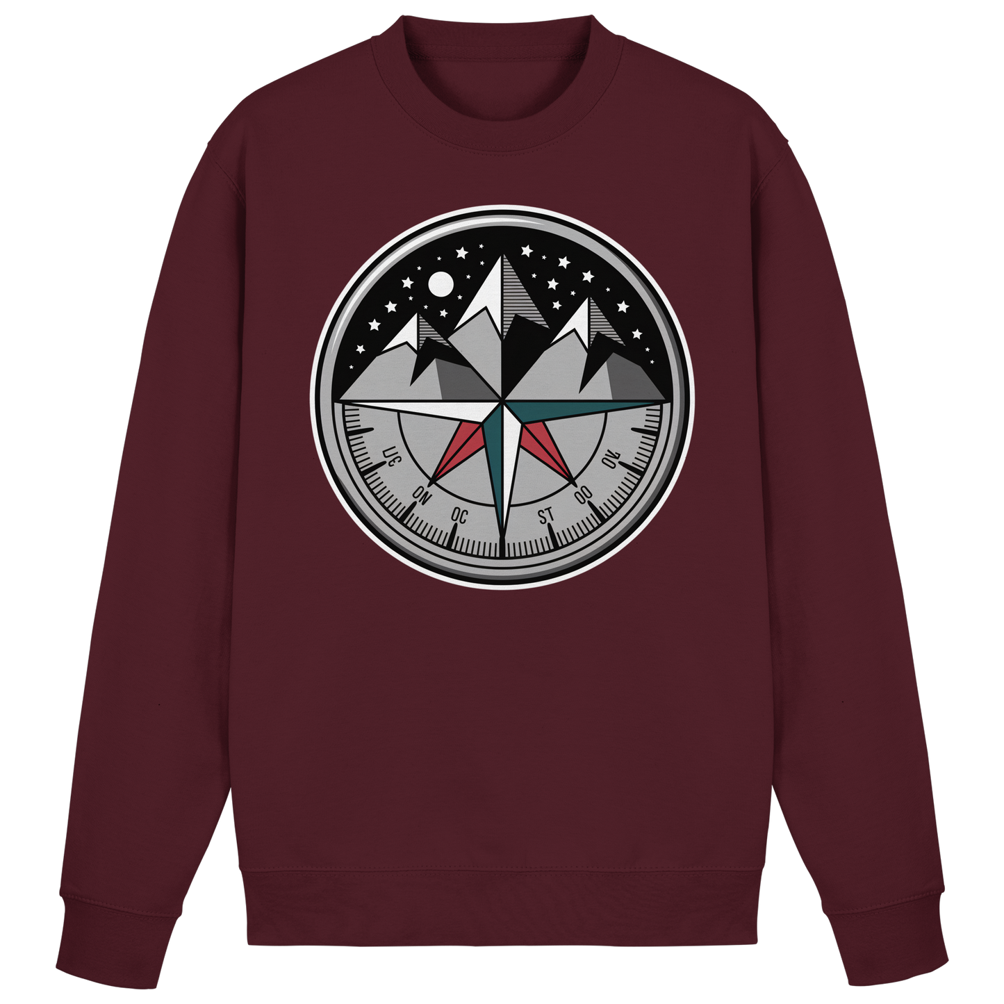 Starry compass  - Basic Sweatshirt - Arvenzo