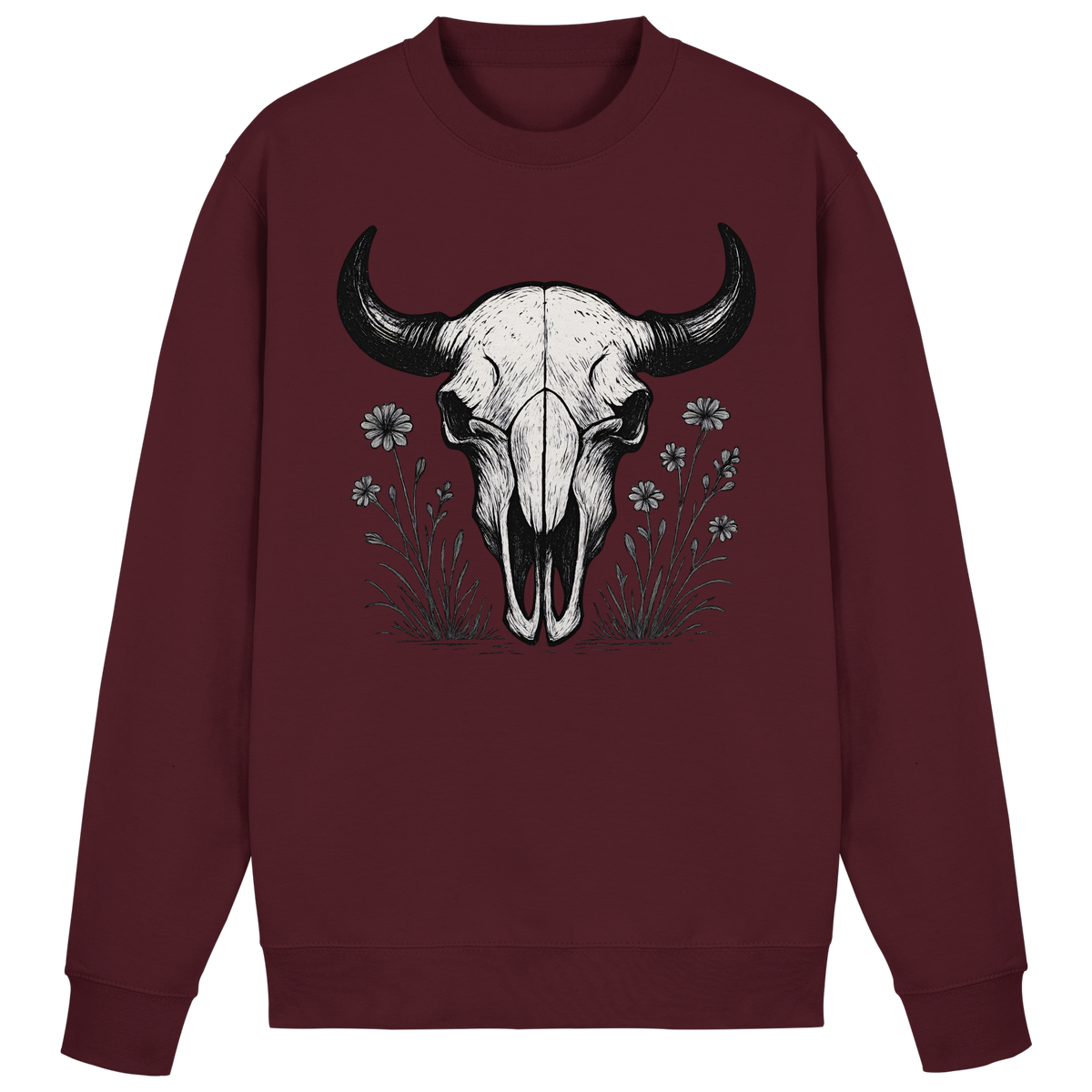 Bison Skull Sweatshirt