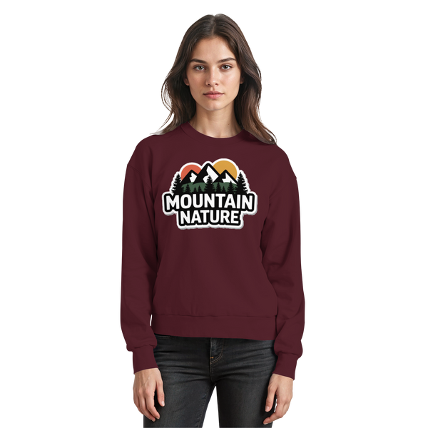 Mountain nature - Basic Sweatshirt - Arvenzo
