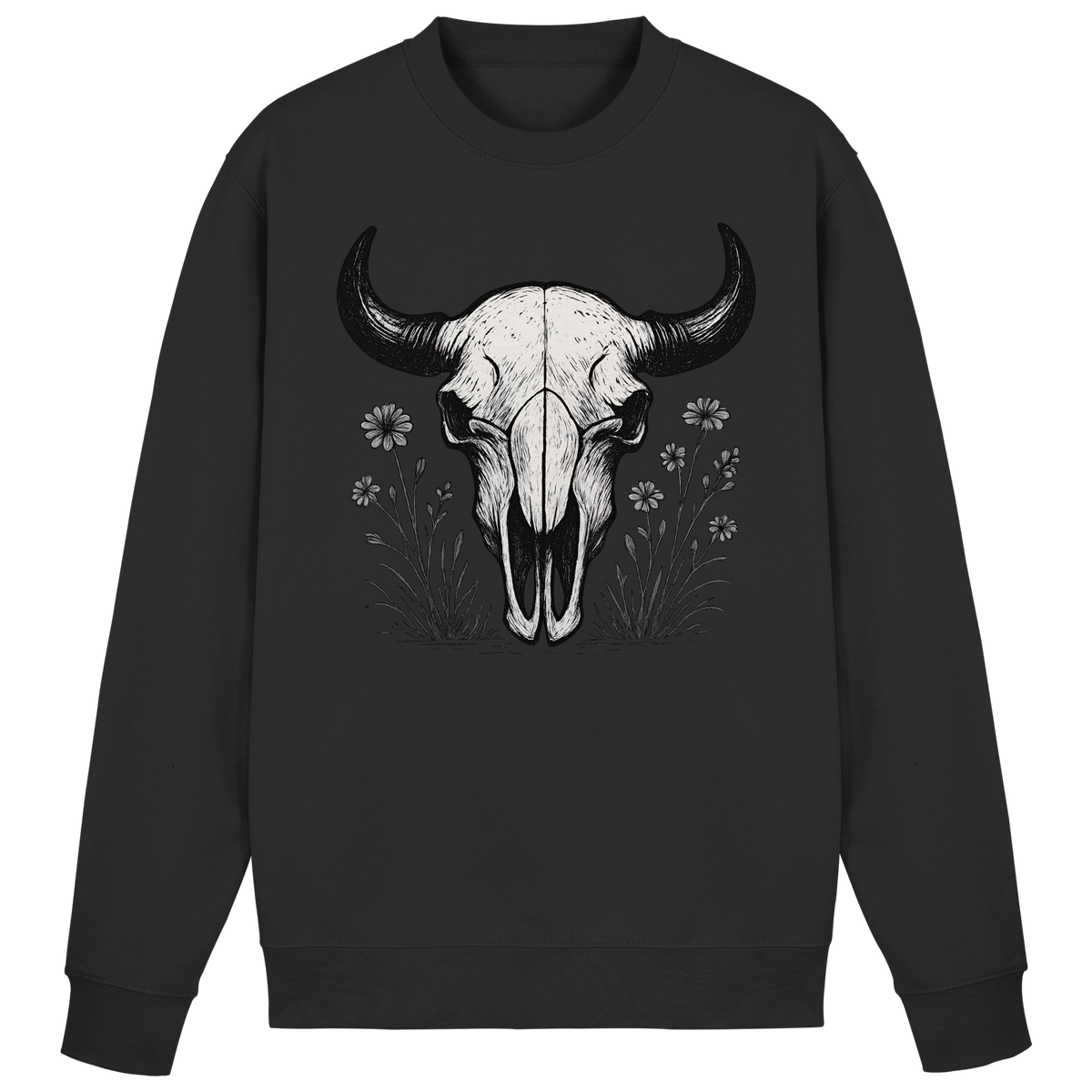 Bison Skull Sweatshirt