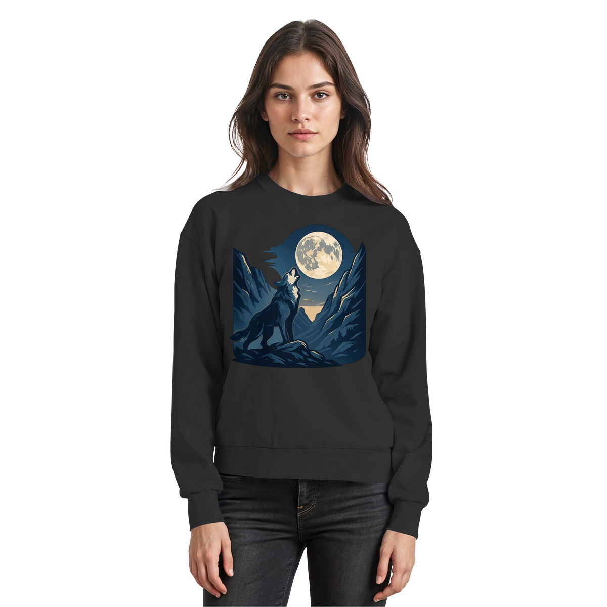 Silver Howl - Basic Sweatshirt