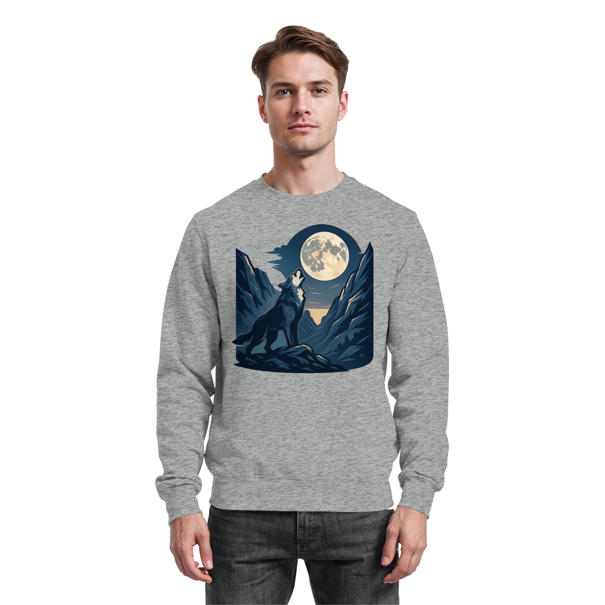 Silver Howl - Basic Sweatshirt