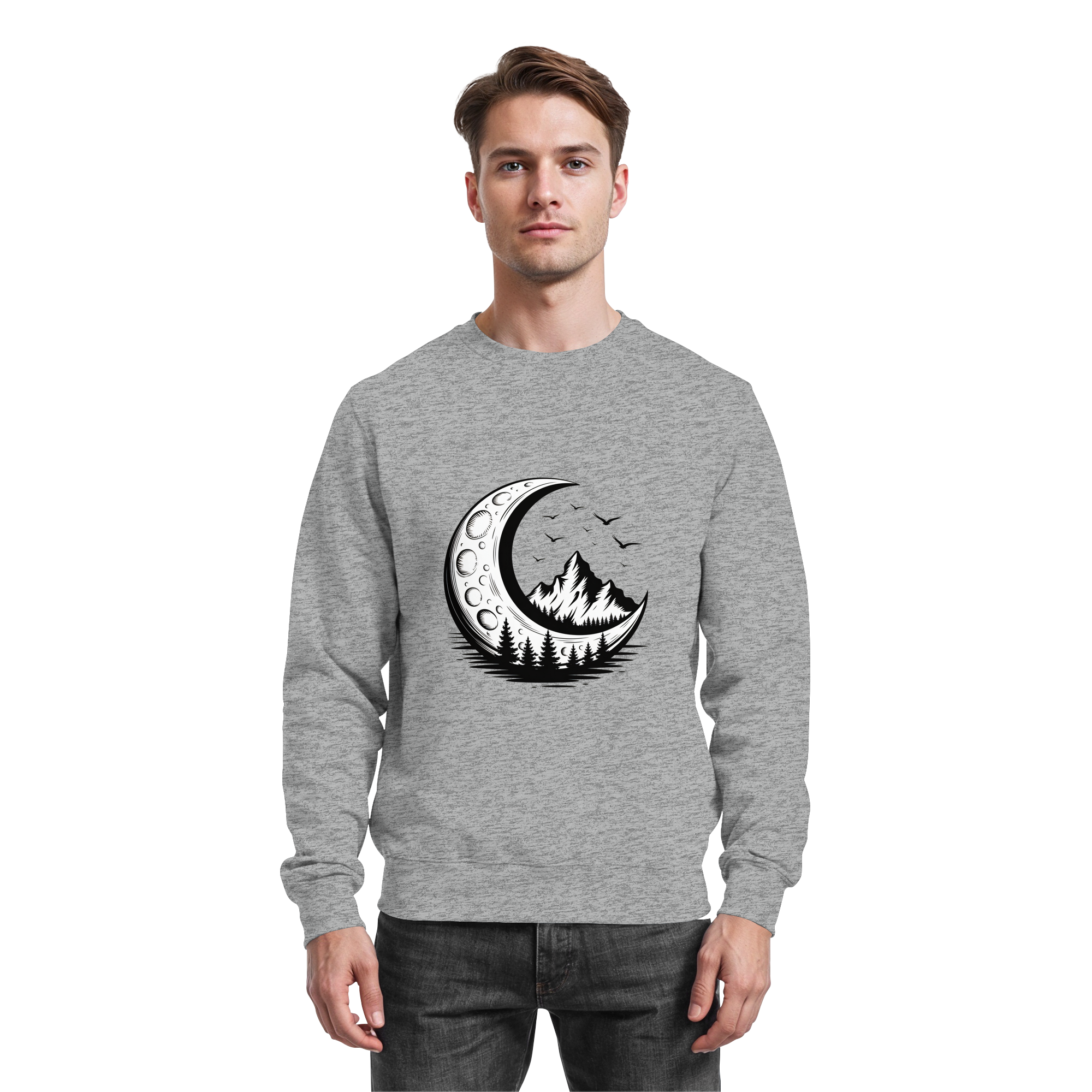Crescent Peak Sweatshirt - Arvenzo