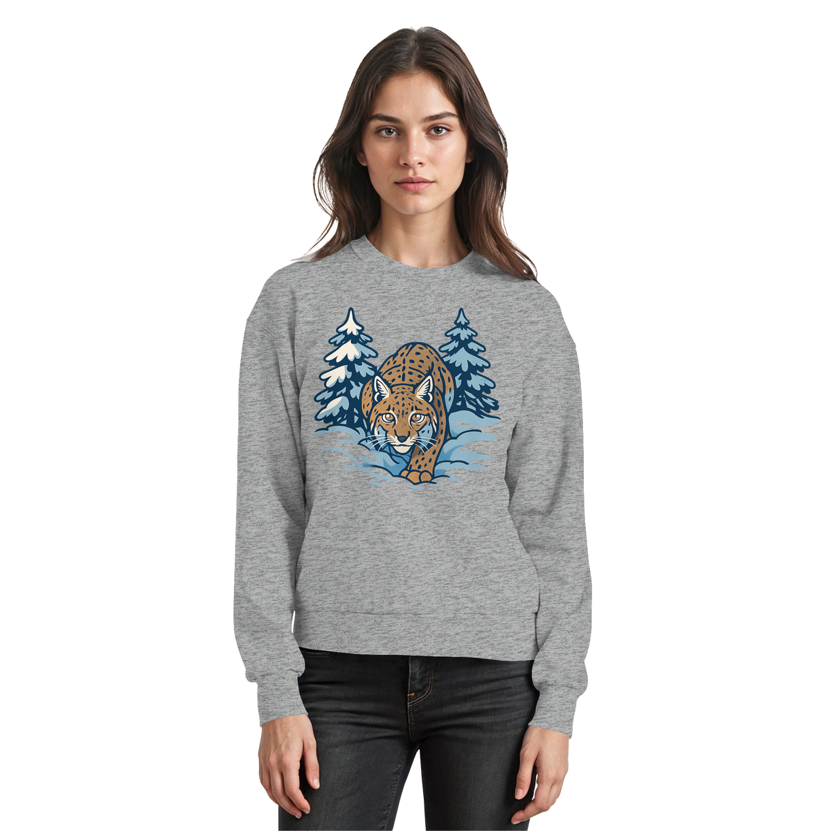 Snow Lynx Sweatshirt