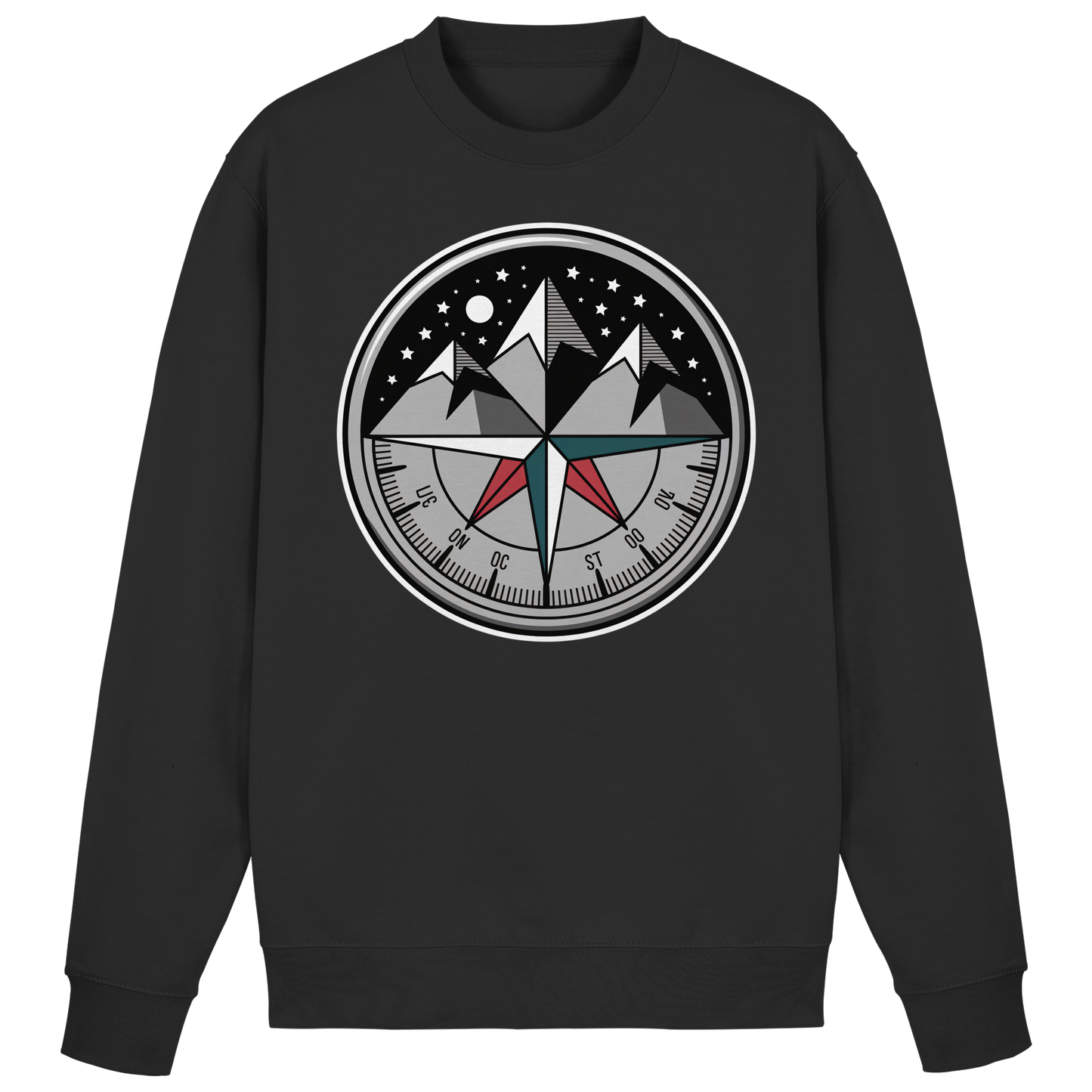 Starry compass  - Basic Sweatshirt - Arvenzo