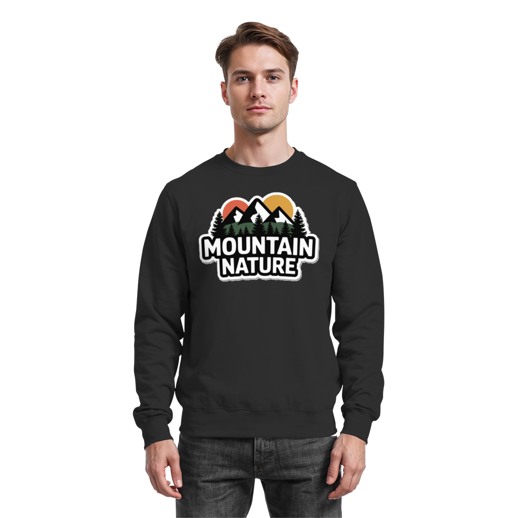 Mountain nature - Basic Sweatshirt - Arvenzo