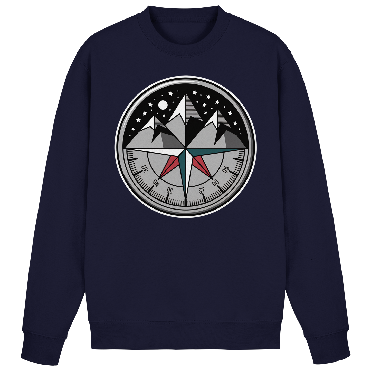 Starry compass  - Basic Sweatshirt - Arvenzo